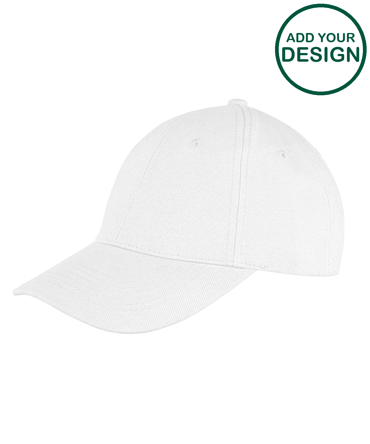 Core recycled low-profile cap