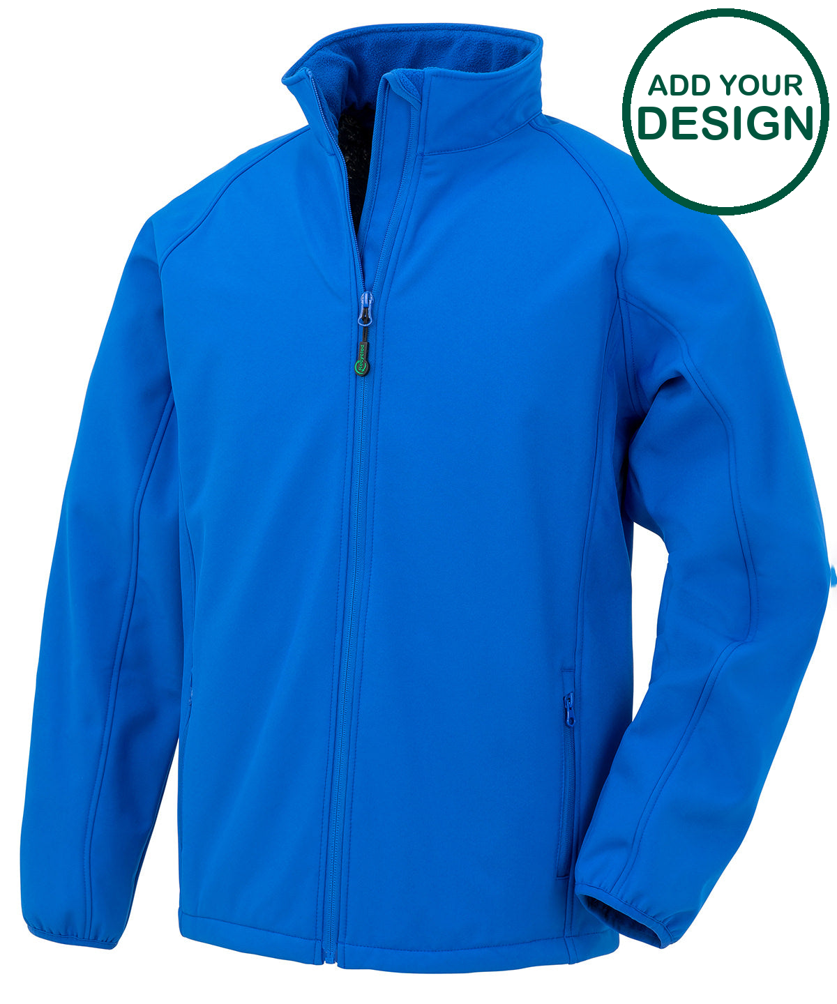 Recycled 2-layer printable junior softshell