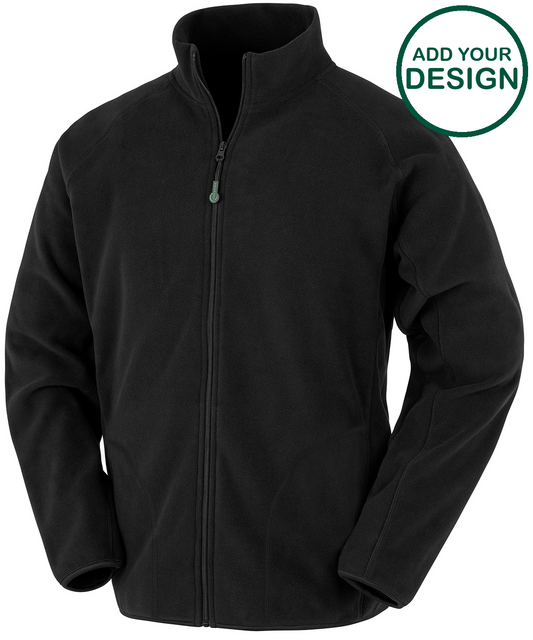 Recycled microfleece jacket