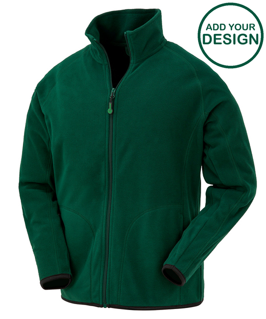 Recycled microfleece jacket