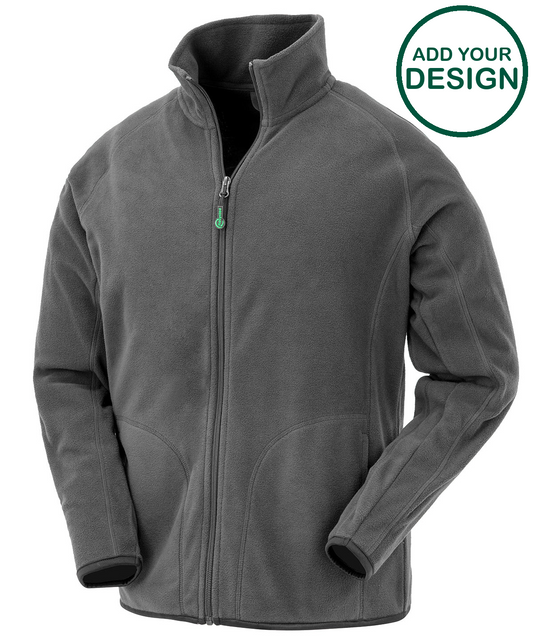 Recycled microfleece jacket