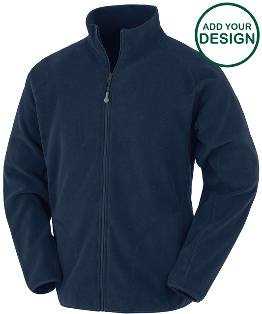 Recycled microfleece jacket
