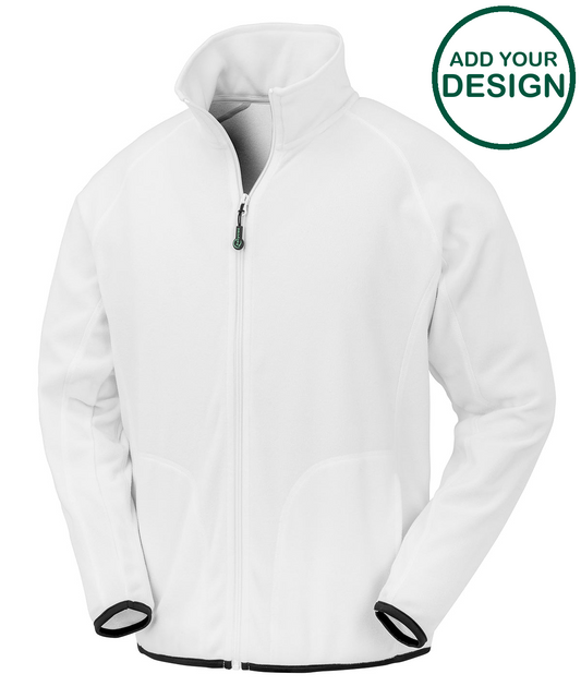 Recycled microfleece jacket