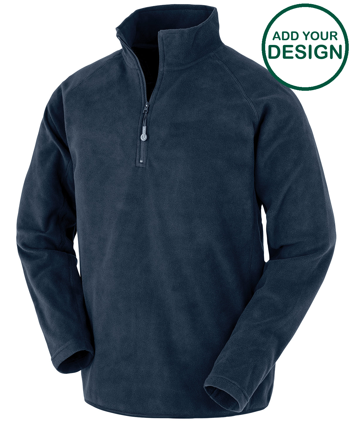 Recycled microfleece top