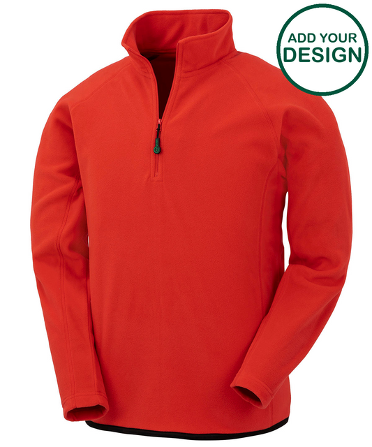 Recycled microfleece top