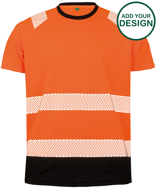 Recycled safety t-shirt