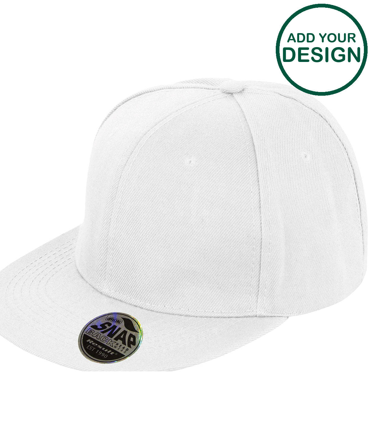 Bronx original flat peak snapback cap