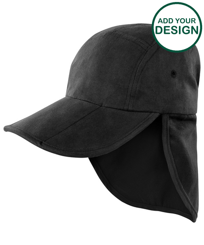 Fold-up legionnaire's cap