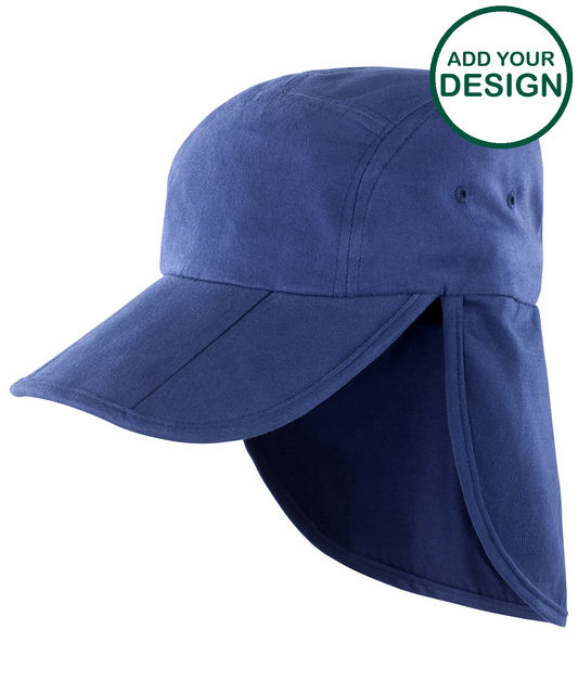 Fold-up legionnaire's cap