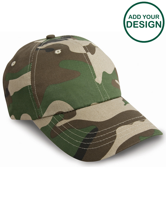 Heavy cotton drill pro-style cap