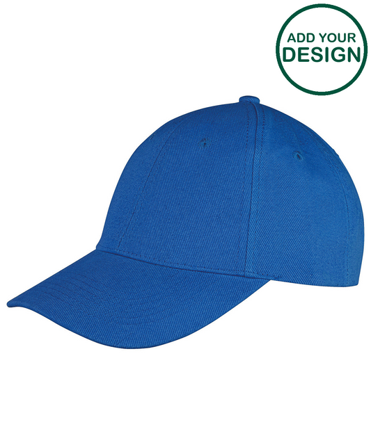 Memphis 6-panel brushed cotton low profile cap