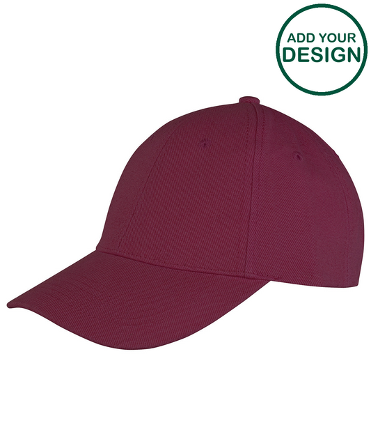 Memphis 6-panel brushed cotton low profile cap