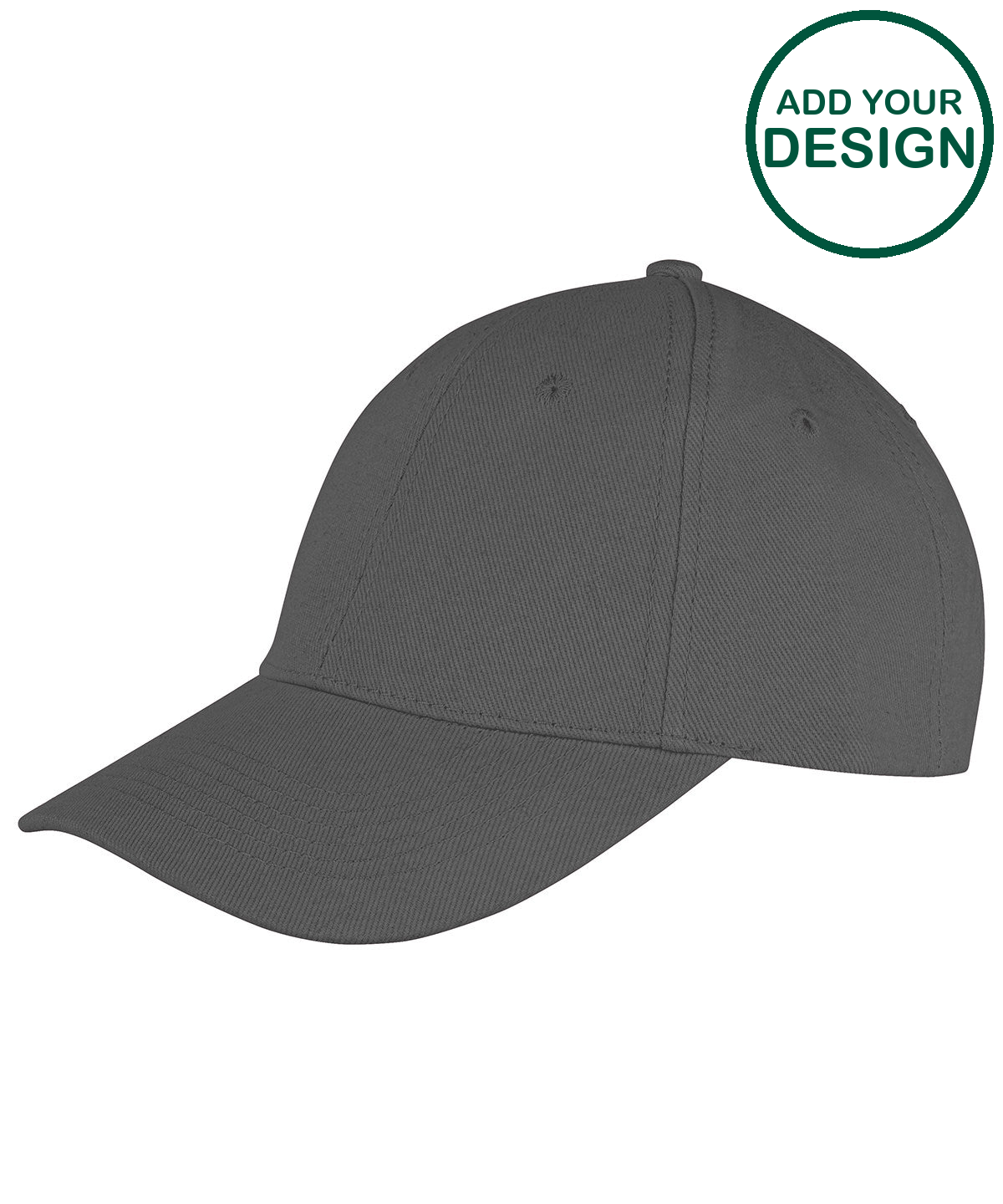 Memphis 6-panel brushed cotton low profile cap