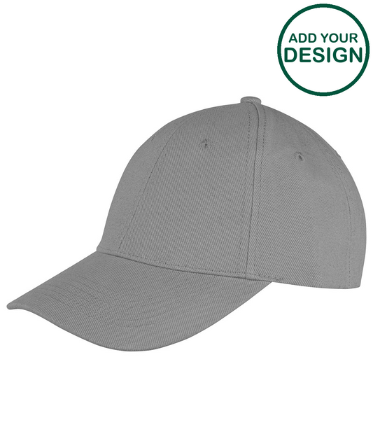 Memphis 6-panel brushed cotton low profile cap