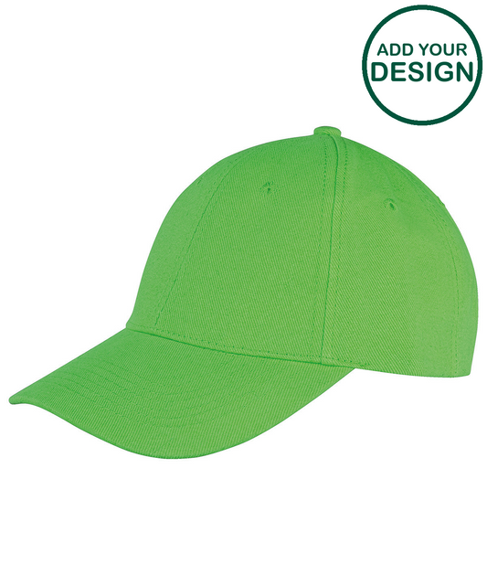 Memphis 6-panel brushed cotton low profile cap