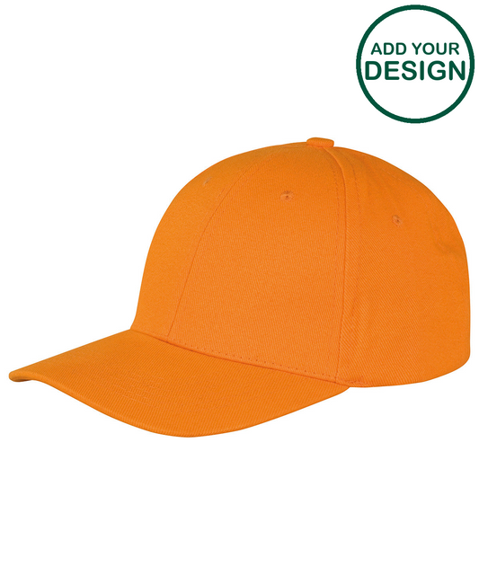 Memphis 6-panel brushed cotton low profile cap