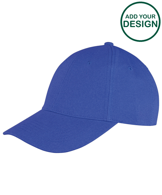 Memphis 6-panel brushed cotton low profile cap