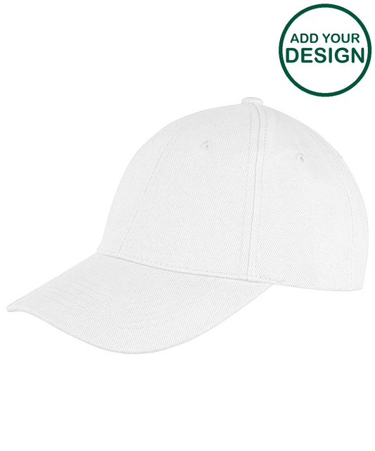 Memphis 6-panel brushed cotton low profile cap