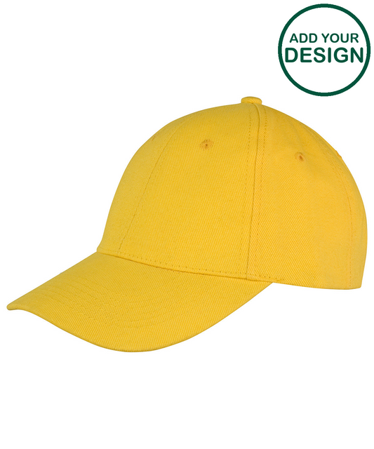 Memphis 6-panel brushed cotton low profile cap