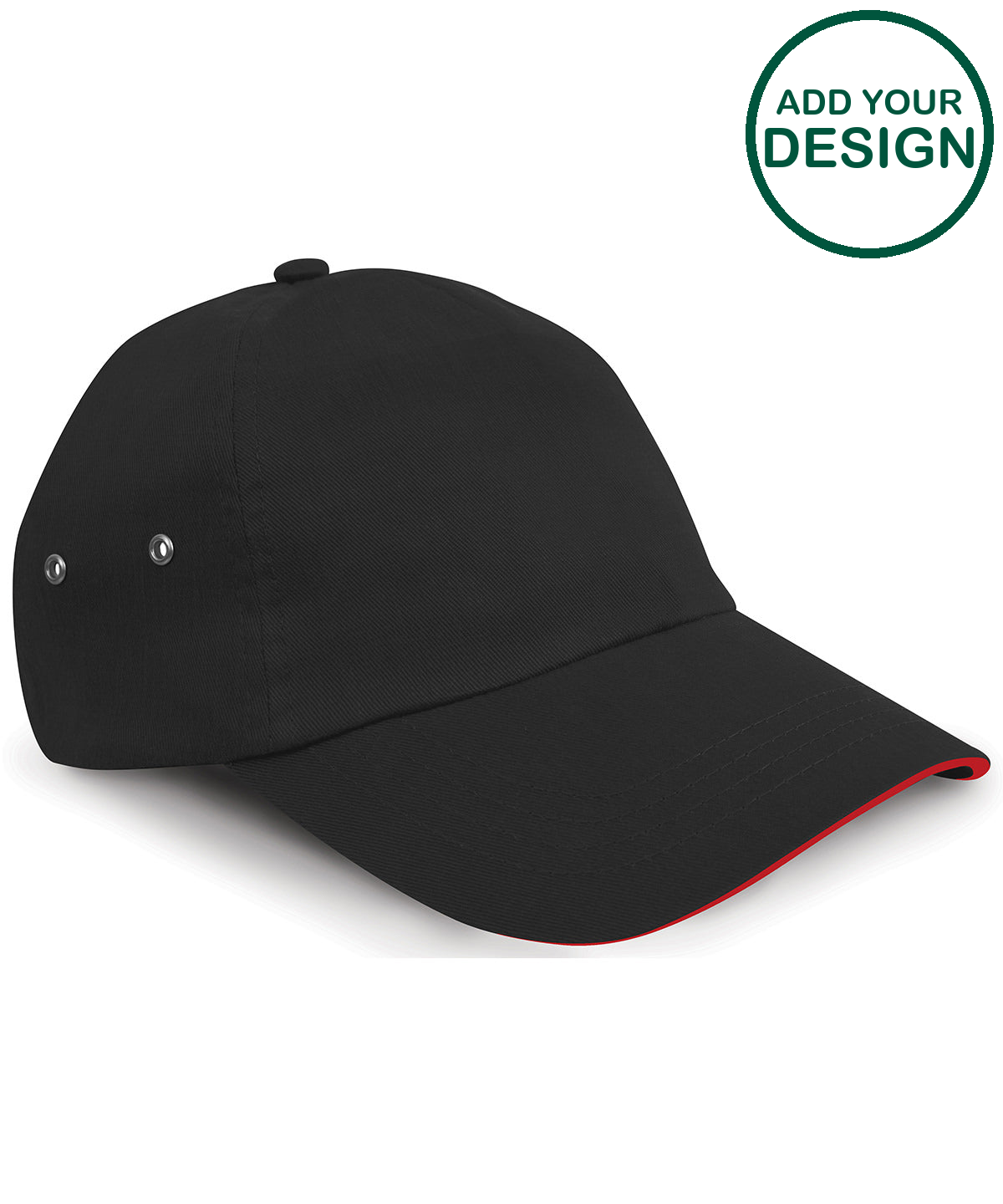 Printers plush cotton 5-panel cap
