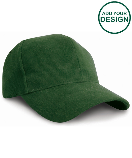 Pro-style heavy cotton cap