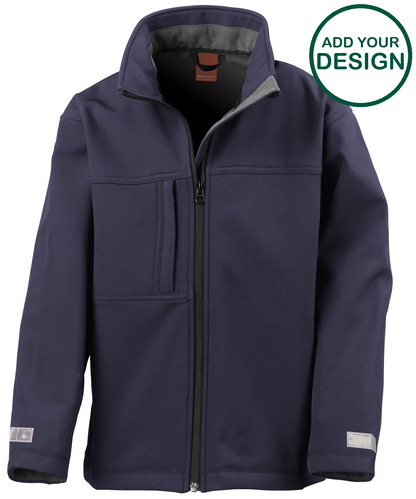 Junior classic softshell 3-layer jacket