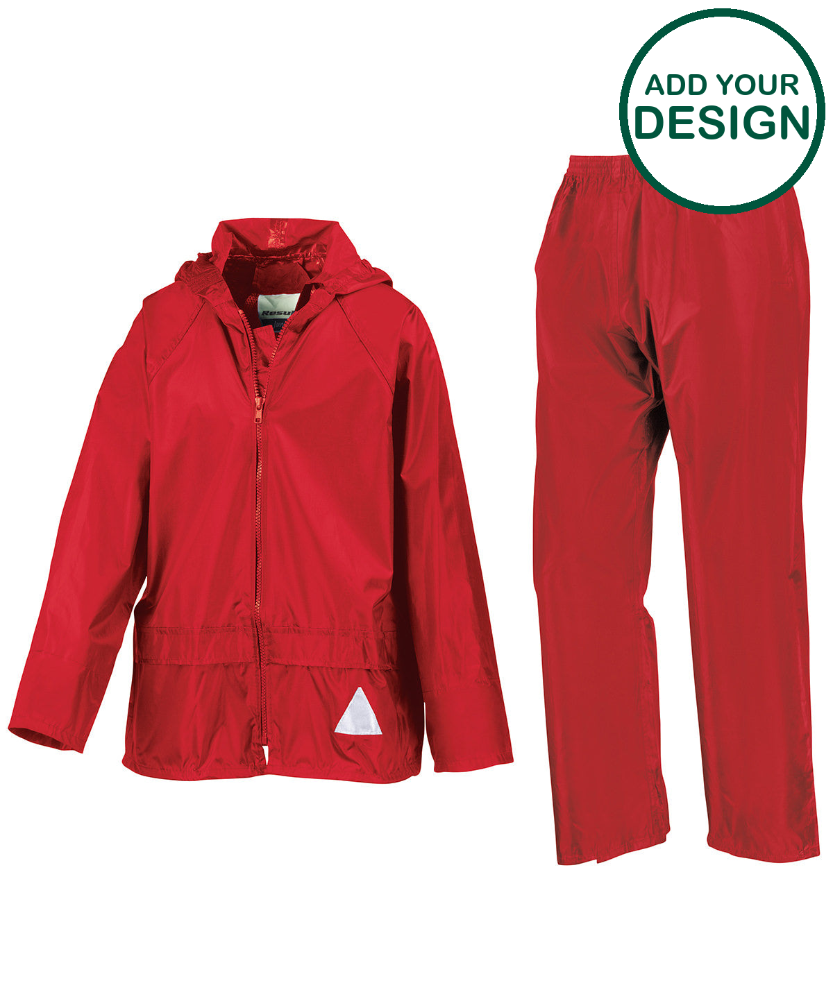 Junior waterproof jacket and trouser set
