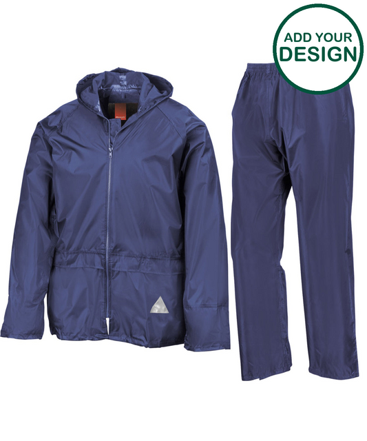 Waterproof jacket and trouser set