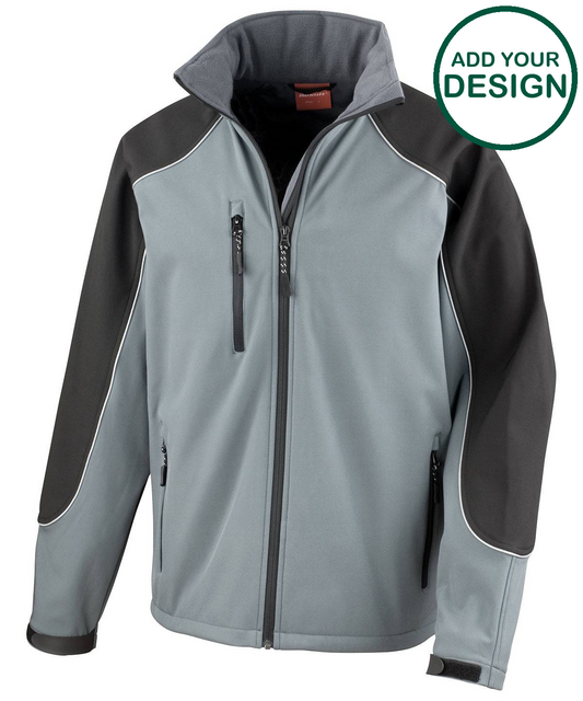 Hooded softshell jacket
