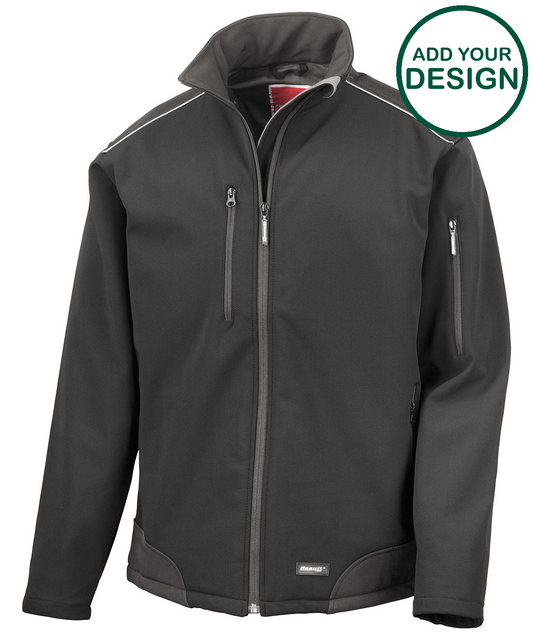 Ripstop softshell workwear jacket