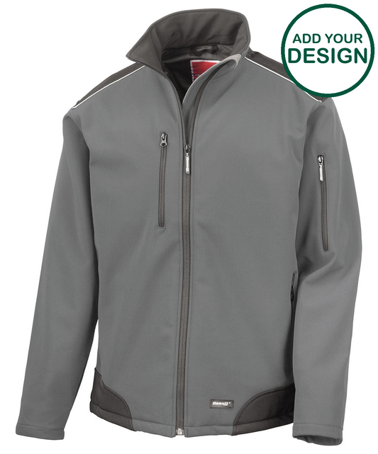 Ripstop softshell workwear jacket