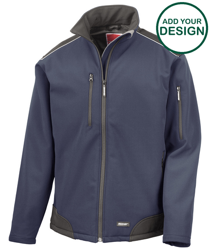 Ripstop softshell workwear jacket