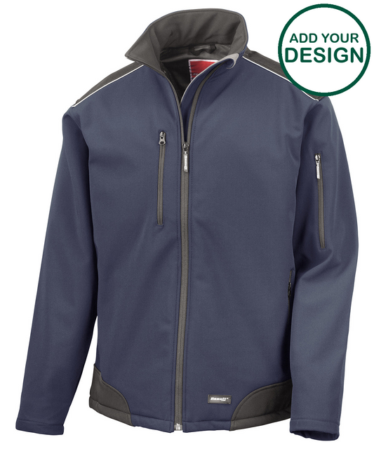 Ripstop softshell workwear jacket