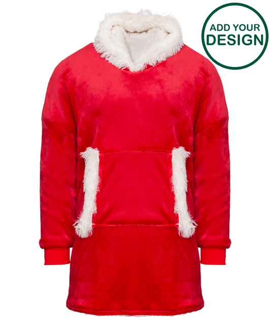 The Ribbon oversized cosy reversible sherpa hoodie