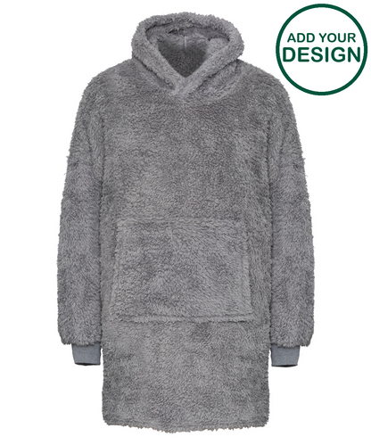 The Ribbon teddy bear fabric hoodie