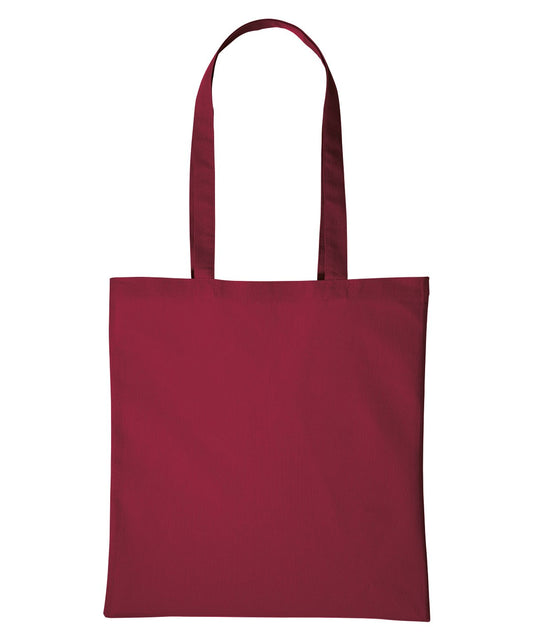 Nutshell® - Baumwoll-Shopper mit langem Griff - Hot Red - Fügen Sie Ihr Design/Logo hinzu