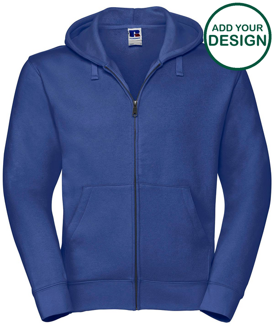 Authentic zipped hooded sweat