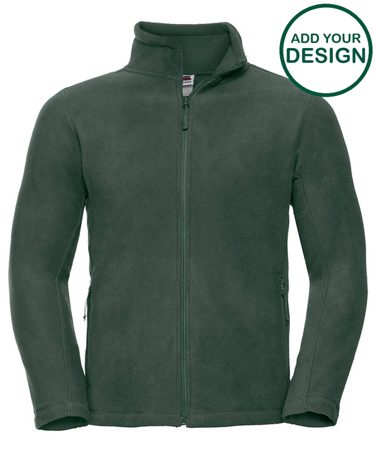 Full-zip outdoor fleece