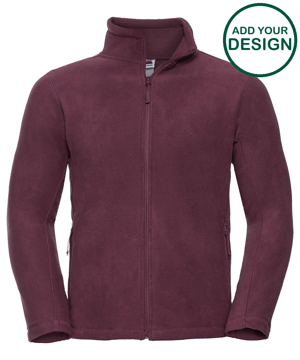 Full-zip outdoor fleece