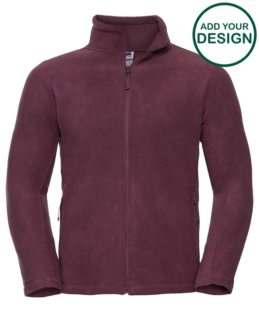 Full-zip outdoor fleece
