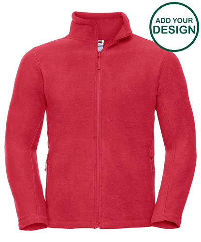 Full-zip outdoor fleece