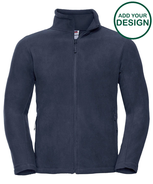 Full-zip outdoor fleece