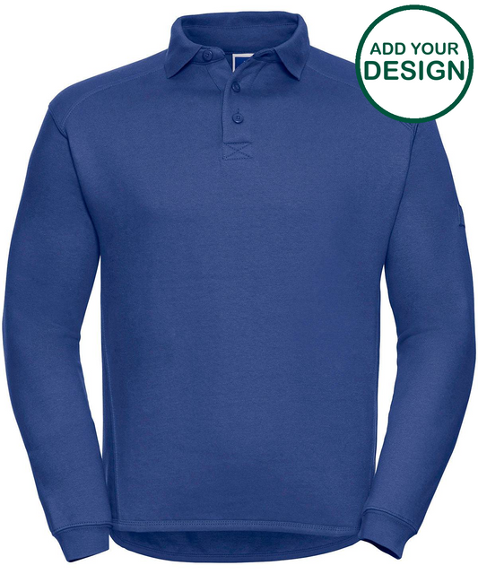Heavy-duty collar sweatshirt