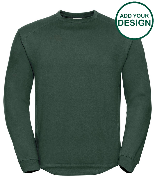 Heavy-duty crew neck sweatshirt