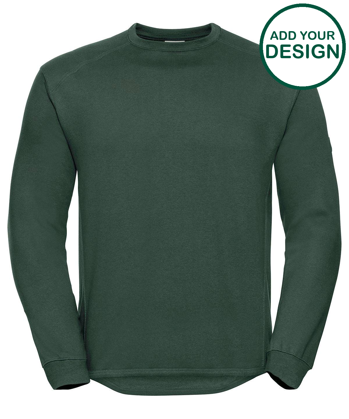 Heavy-duty crew neck sweatshirt