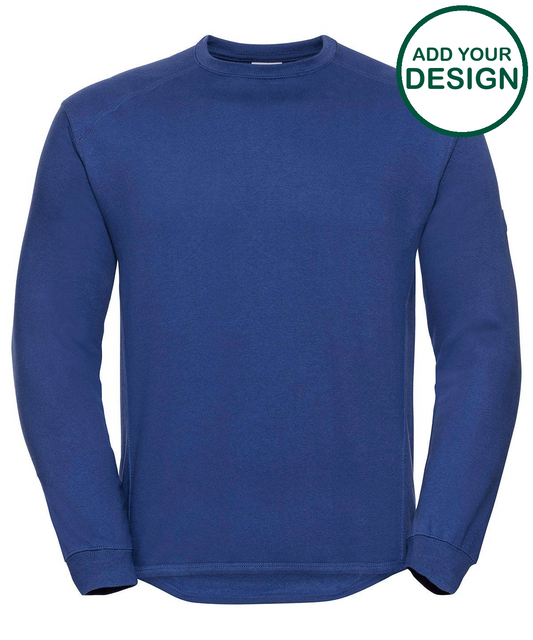 Heavy-duty crew neck sweatshirt