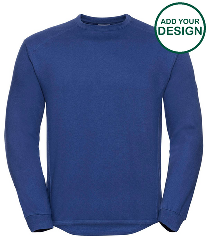 Heavy-duty crew neck sweatshirt