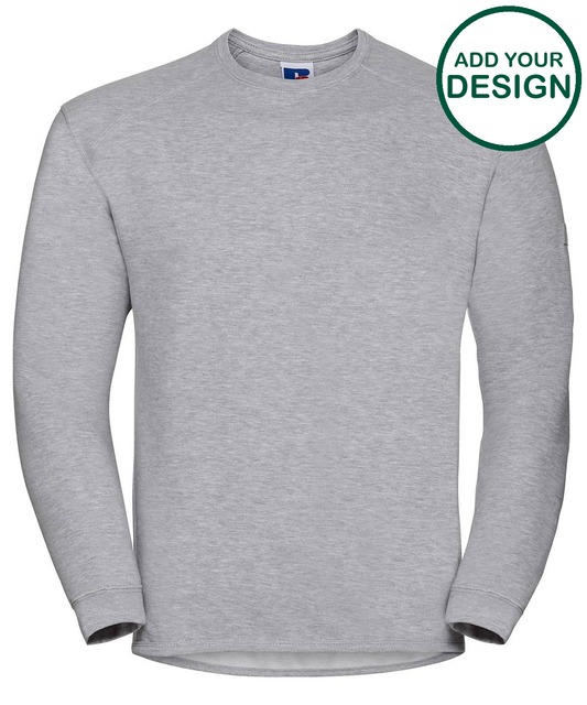 Heavy-duty crew neck sweatshirt
