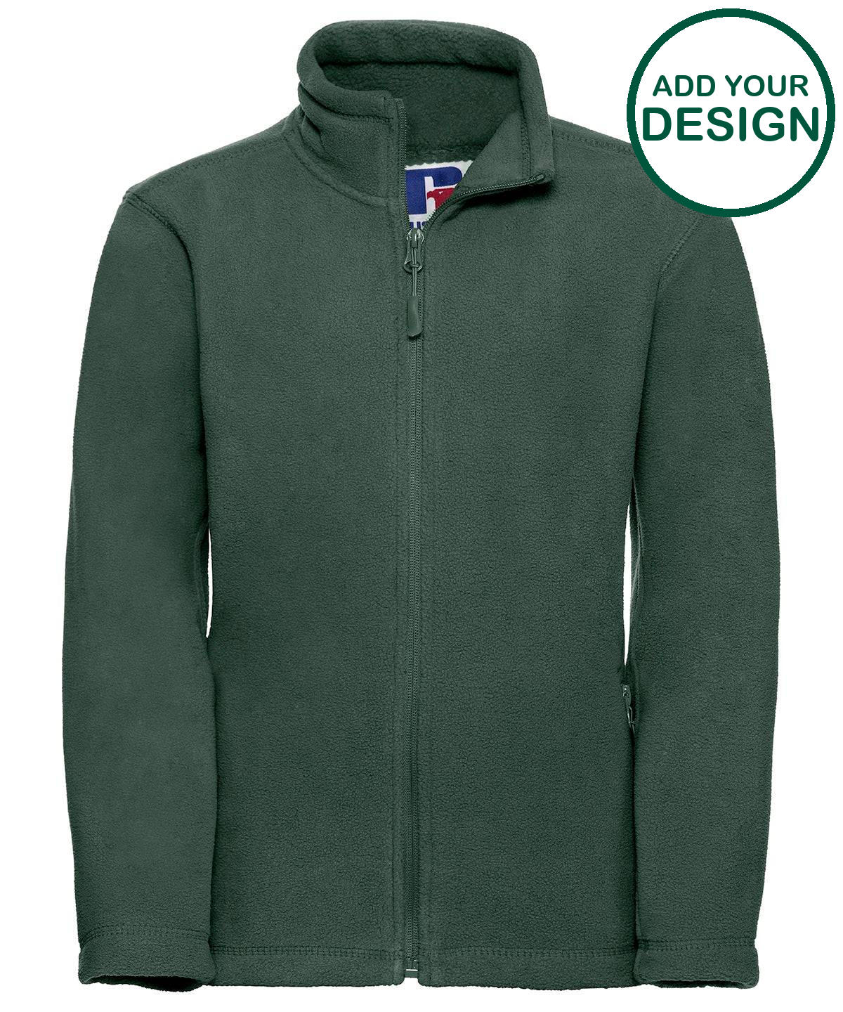 Kids full-zip outdoor fleece