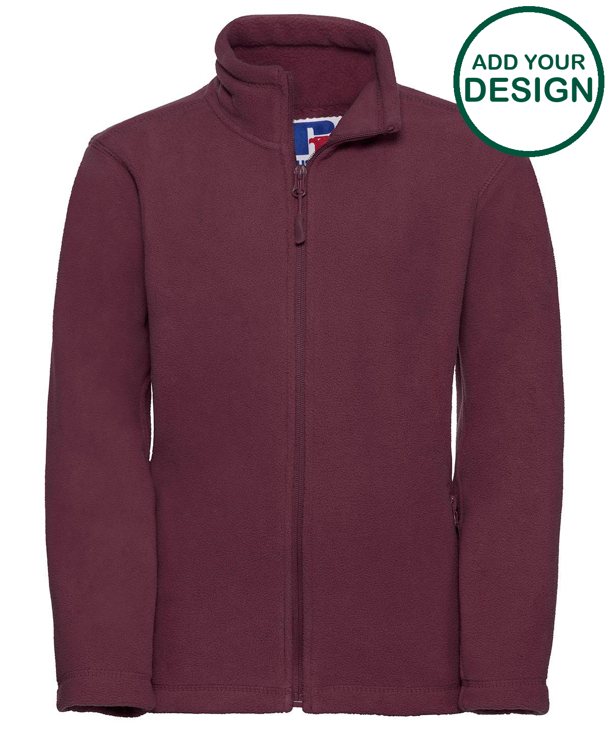 Kids full-zip outdoor fleece